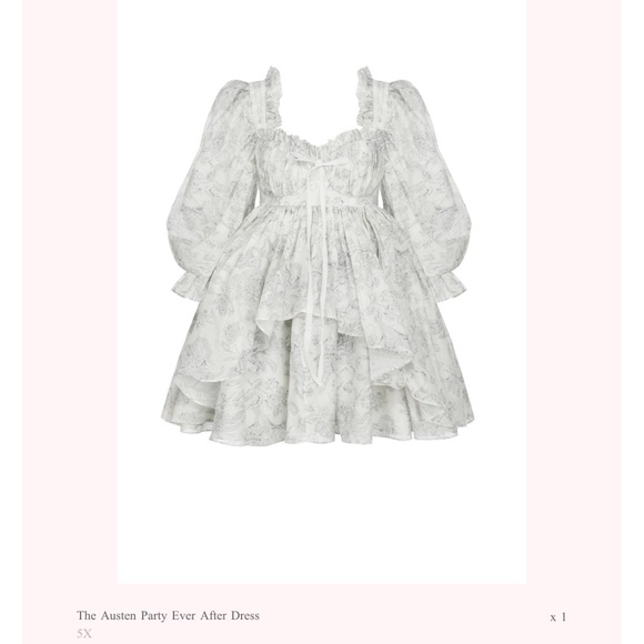 NWT Austen Party Ever After Dress 5X (Selkie) - Picture 1 of 4